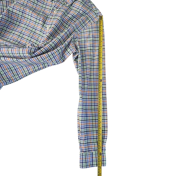 RALPH LAUREN multicolor plaid button-down shirt m - Picture 11 of 12